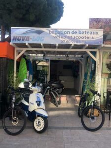agence location velos scooters bormes